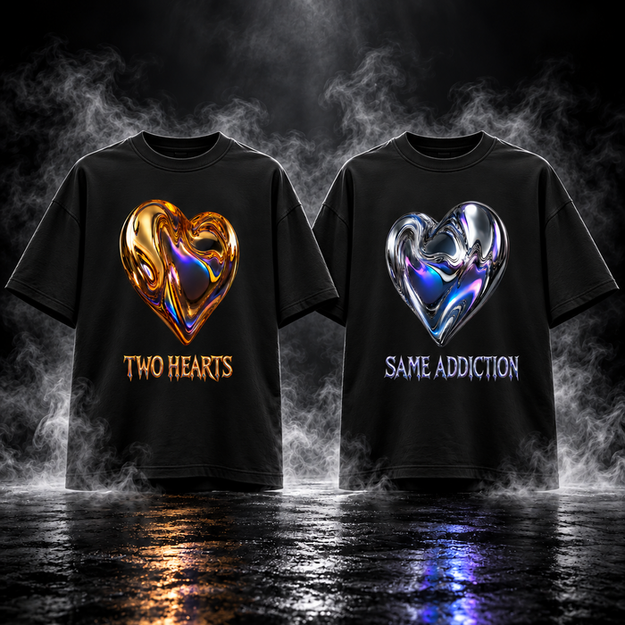 TWO HEARTS / SAME ADDICTION BUDDY SET