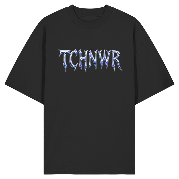 TCHNWR SILVER CHROME TEE