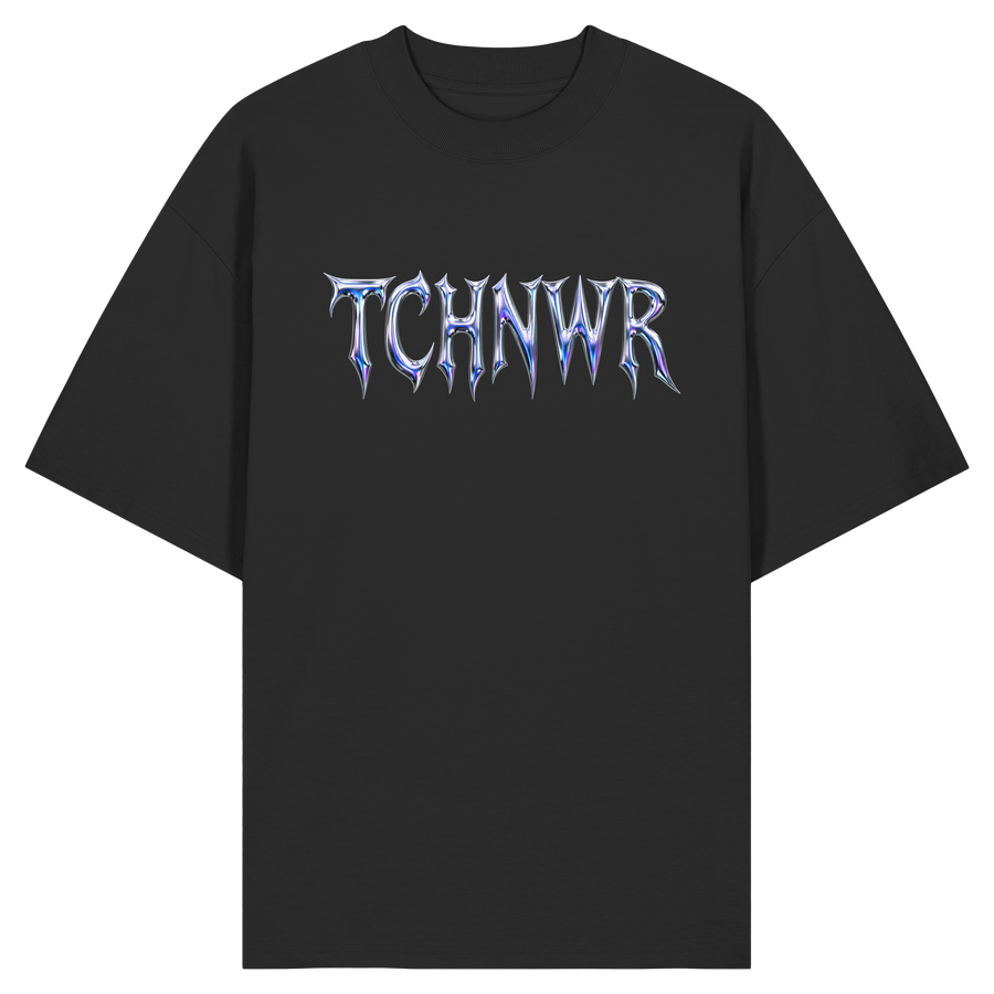 TCHNWR SILVER CHROME TEE