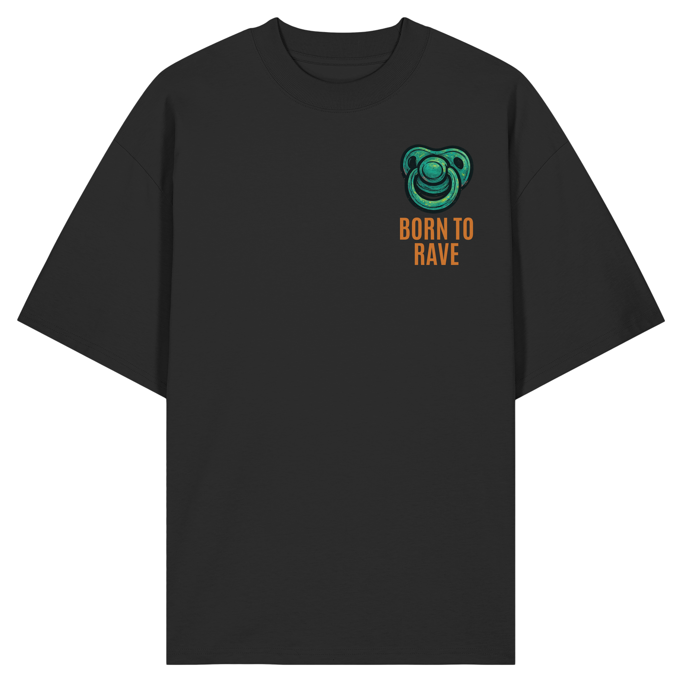 BORN TO RAVE BACKPRINT