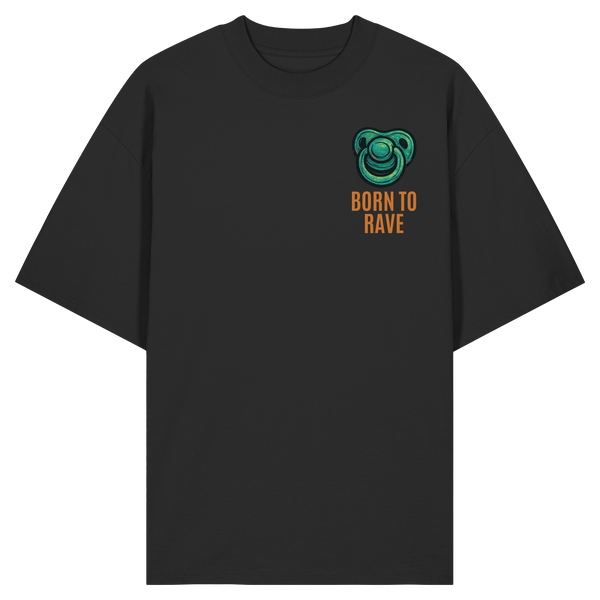 BORN TO RAVE BACKPRINT