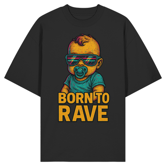 BORN TO RAVE FRONTPRINT
