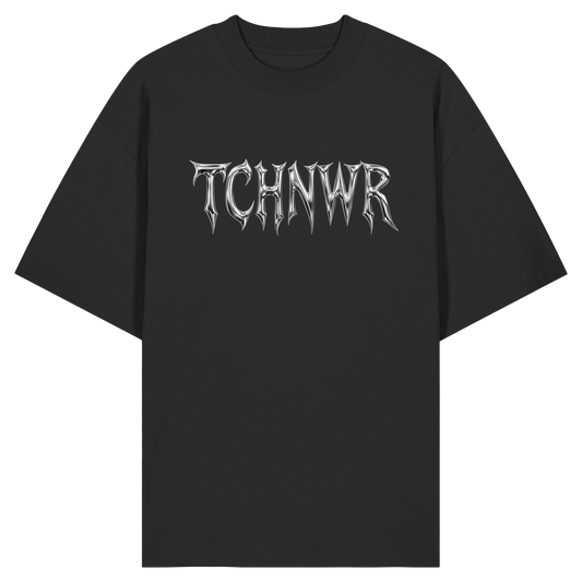 TCHNWR BLACK CHROME TEE