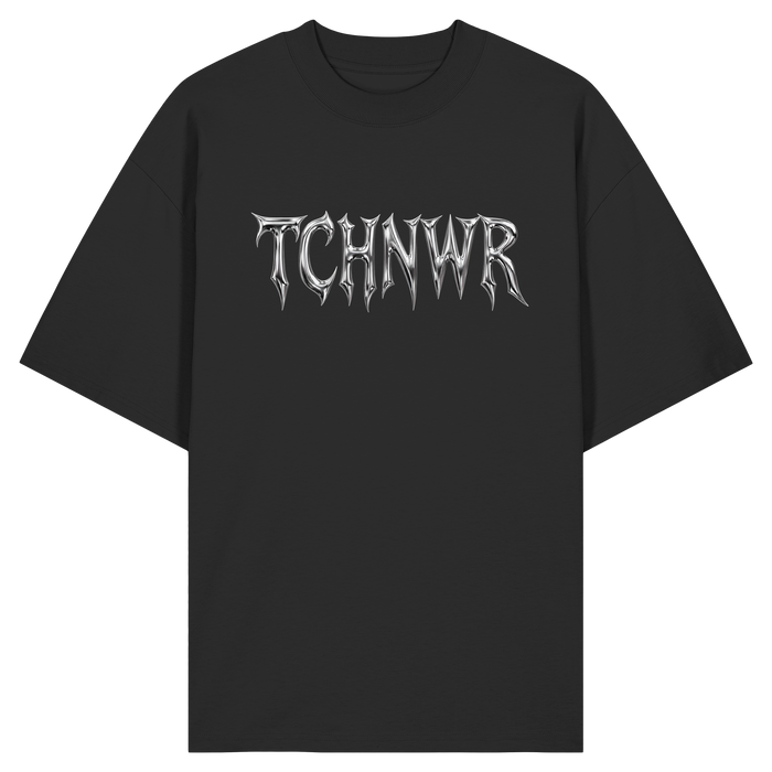 TCHNWR BLACK CHROME TEE