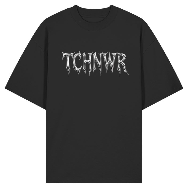 TCHNWR BLACK CHROME TEE