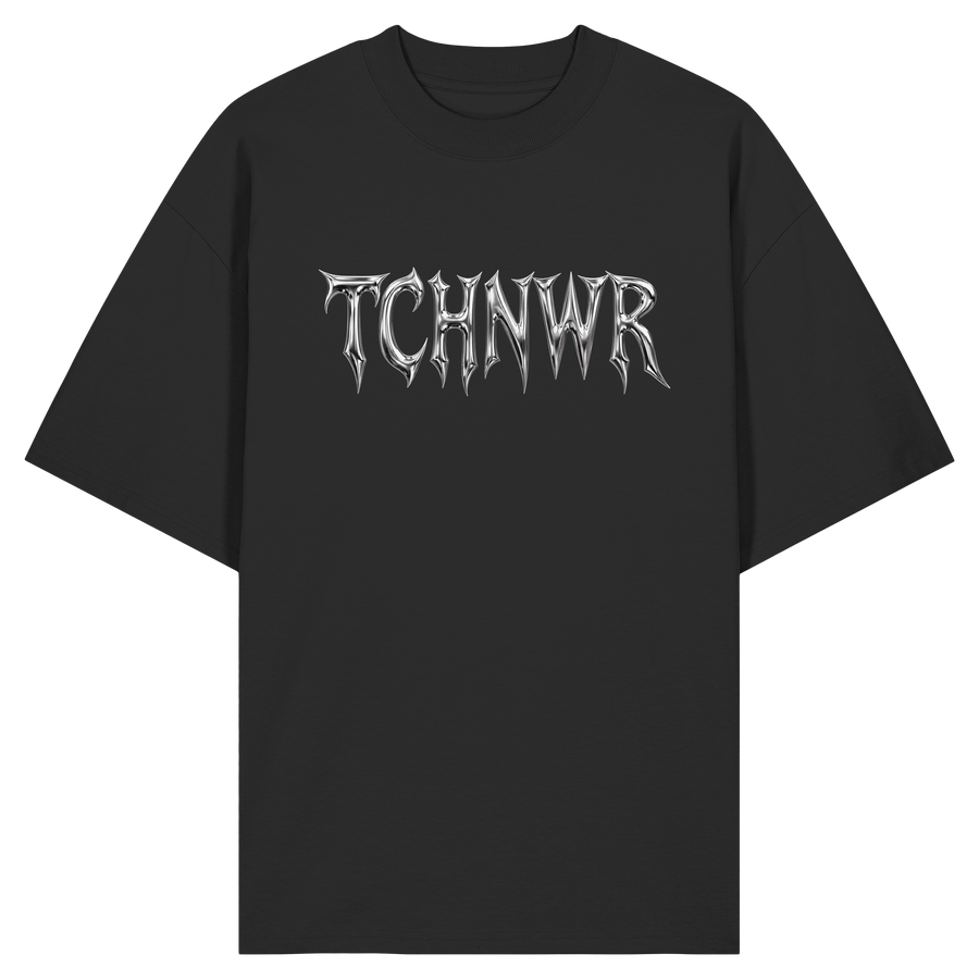 TCHNWR BLACK CHROME TEE